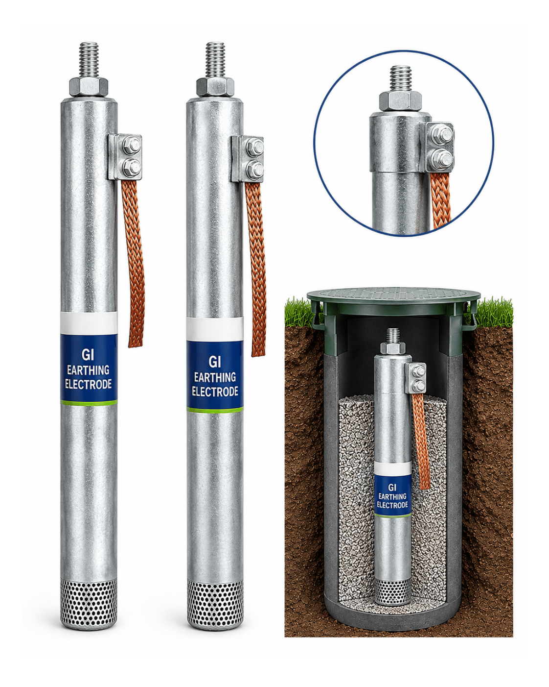 GI Earthing Electrode